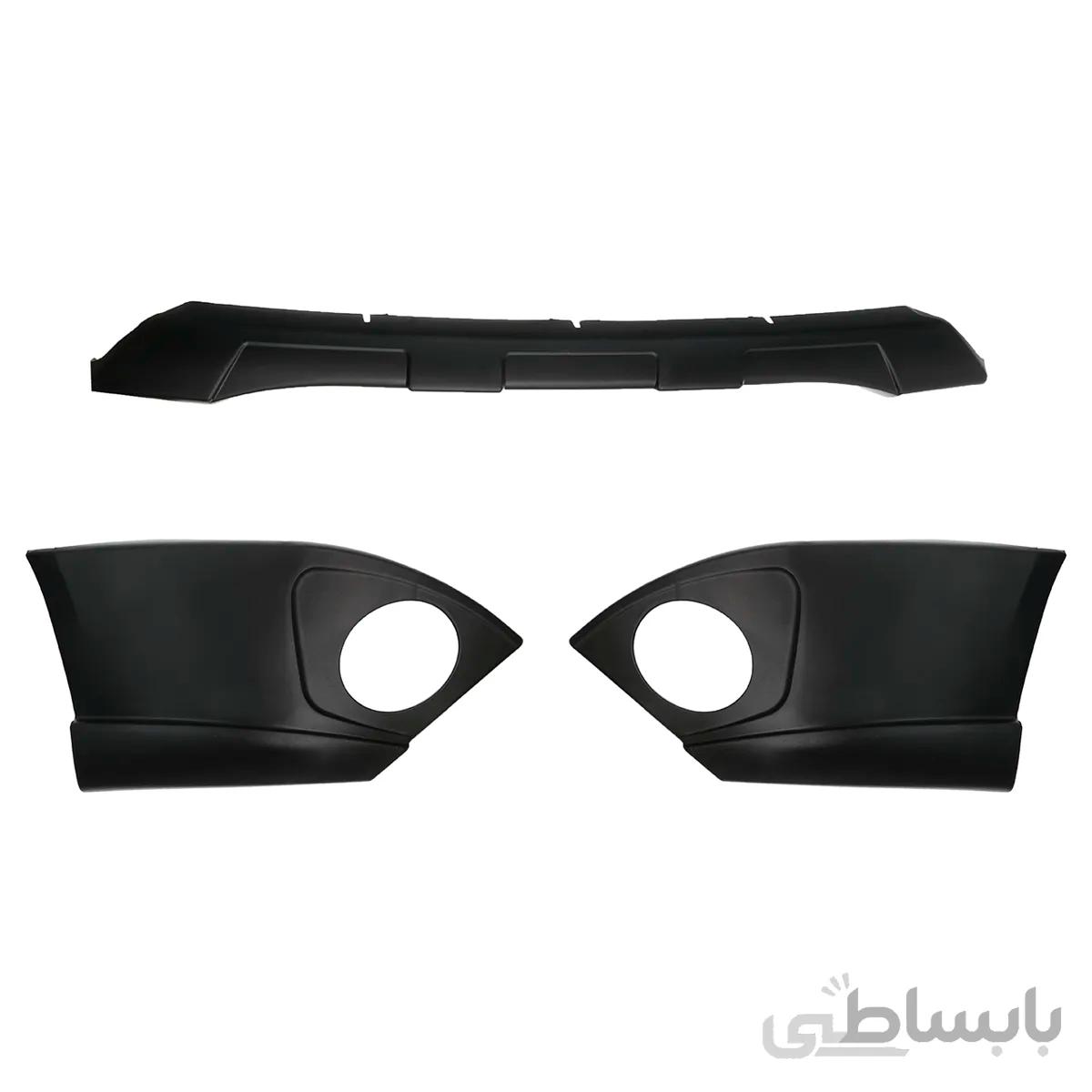 دیفیوزر و اسپویلر مه شکن جلو خودرو مدل S107 مناسب برای تیبا