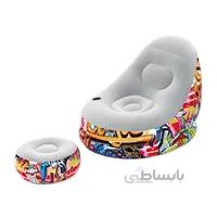 مبل بادی طرح دار جدید بست وی