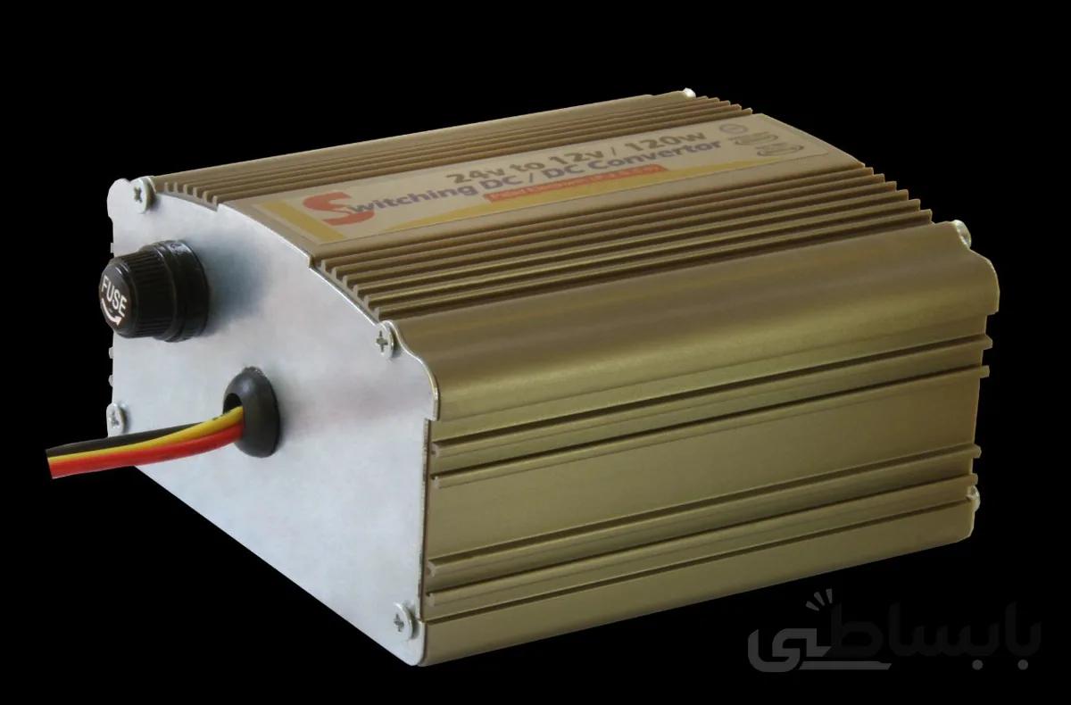 مبدل ولتاژ 24 به 12 ولت 10 آمپر ا Converter DC to DC(24 to 12 volt) 10 A