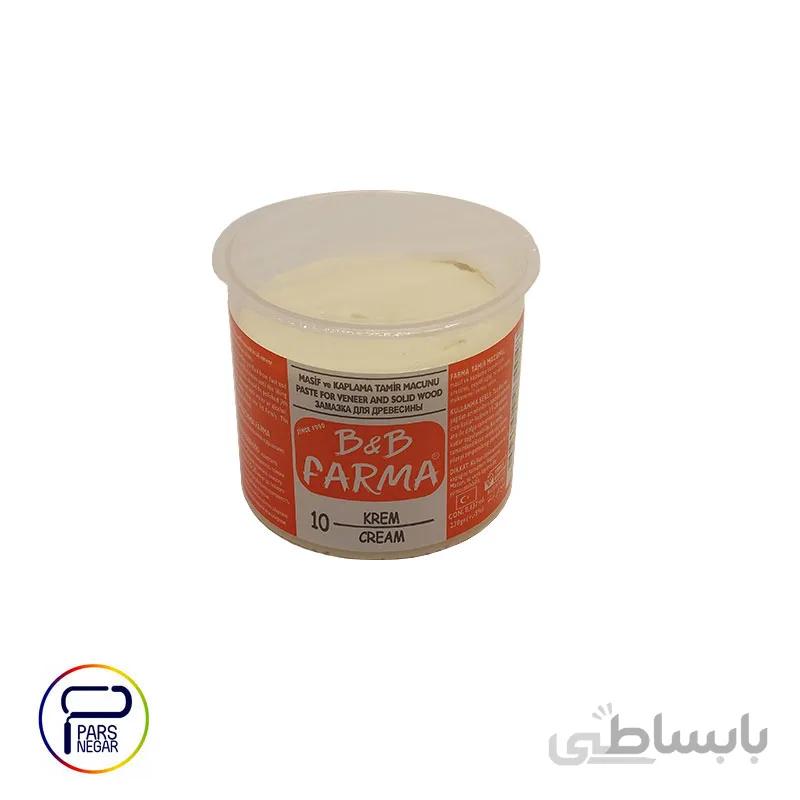 بتونه ام دی اف و چوب فارما ترکیه رنگ کِرم ۲۲۰ گرمی