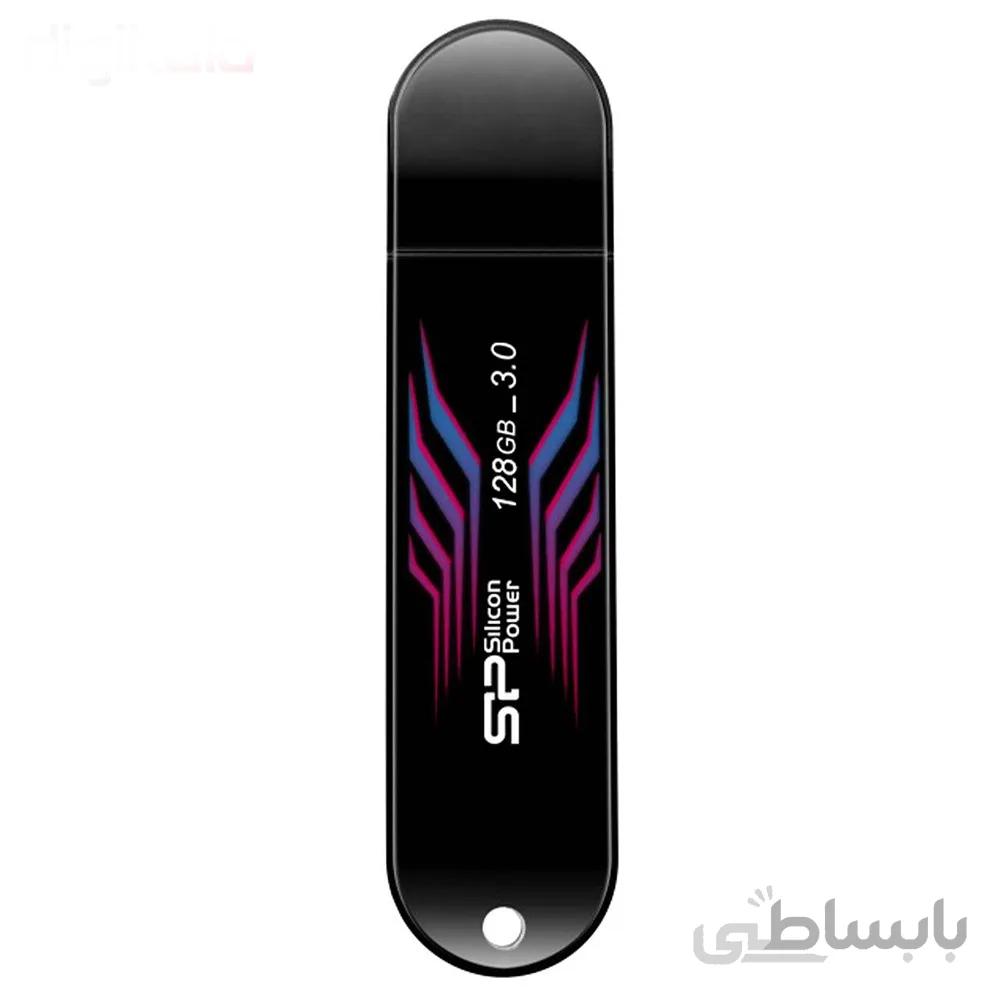 فلش مموری سیلیکون پاور مدل Blaze B10 ظرفیت 128 گیگابایت ا Silicon Power Blaze B10 Flash Memory - 128GB