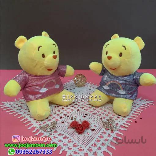 عروسک خرس پو لباس دار