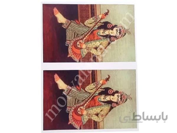 کاغذ دکوپاژ p-38