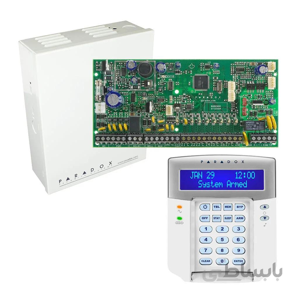 کنترل پنل SP6000 به همراه کی پد K32LCD پارادوکس + جعبه فلزی