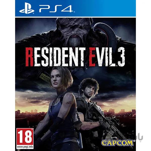 بازی Resident Evil 3 Remake مخصوص PS4 ا Resident Evil 3 Remake For PS4