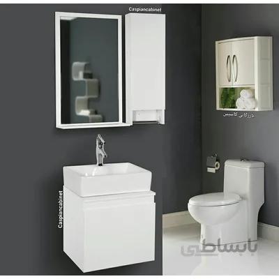 روشویی کابینت دار آیلار دیواری50 سانت ا روشویی کابینت دار آیلار دیواری50 سانت
