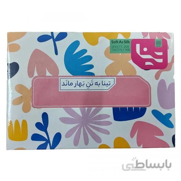 دستمال کاغذی مینی 200 برگ تینا