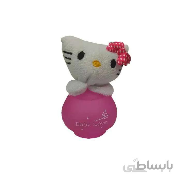 ادکلن کودک baby love مدل کیتی صورتی