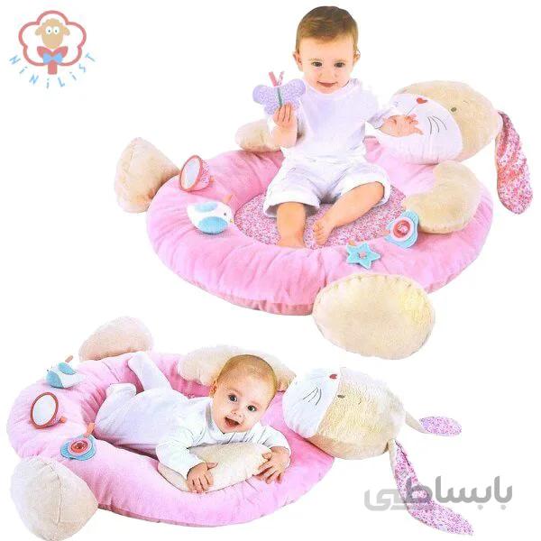 تشک بازی طرح خرگوش بیبی فورلایف BABY4LIFE