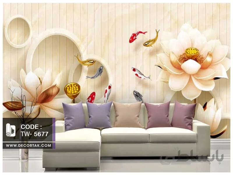 پوستر دیواری پشت تلویزیون کد TW-5677