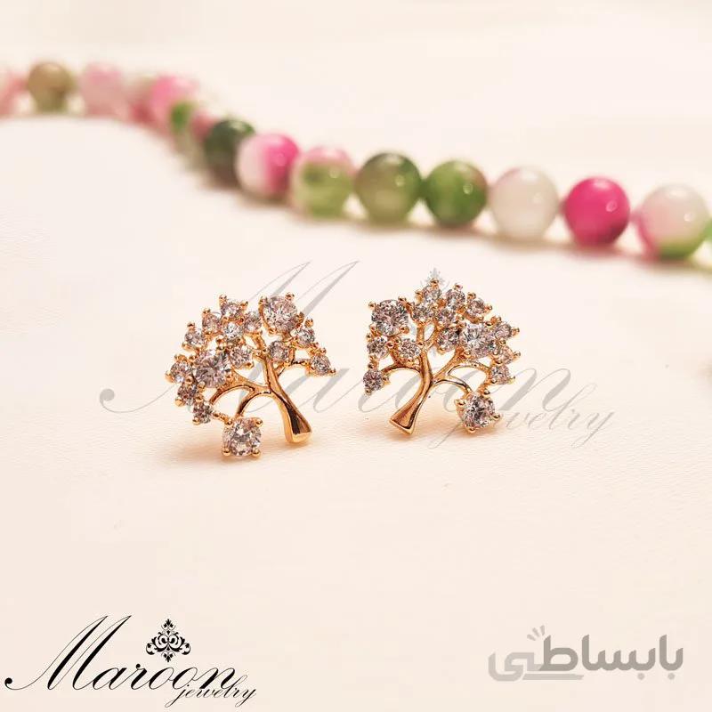 گوشواره درخت زندگی مارون CG106