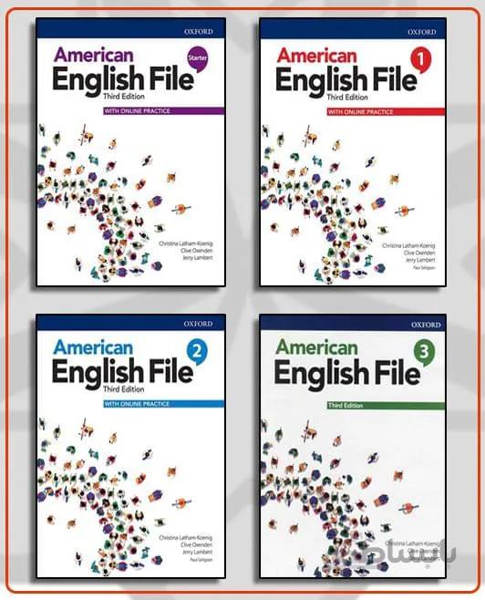 American English File 3rd Starter + 1 + 2 + 3 + CD پک کامل امریکن انگلیش فایل ویرایش سوم