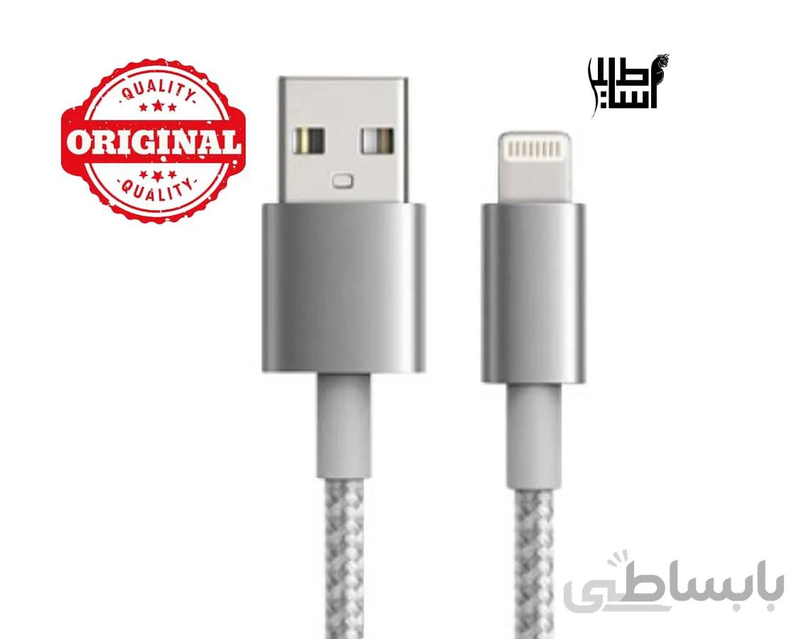 کابل شارژ و دیتای اورجینال آیفون تسکو مدل TC i 400