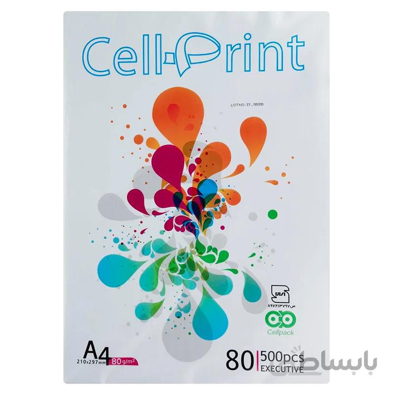 کاغذ سل پرینت Cell Print سایز A4 تک برگ