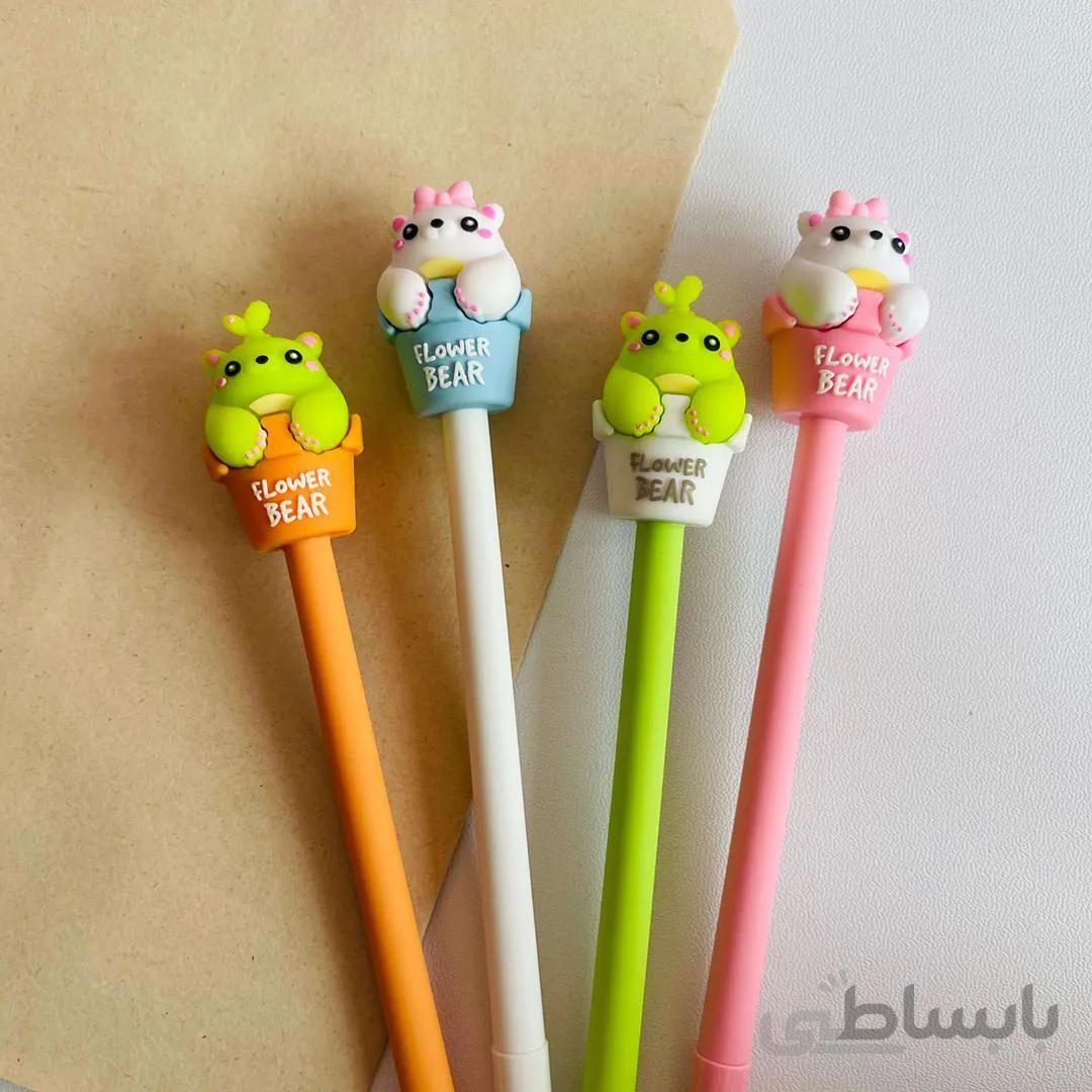 روان نویس فانتزی طرح خرس flower bear cute ink pen code z19184 | www.ahwazonline.com | revershop