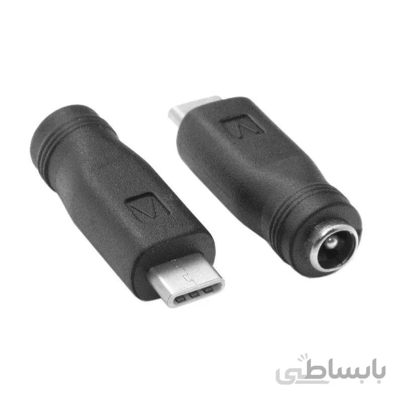 تبدیل شارژر ایسوس به تایپ سی ا ASUS TO TYPE-C CONVERTER