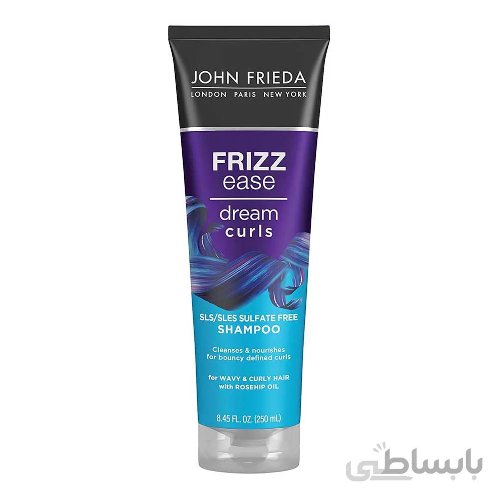 شامپو مو جان فریدا مدل dream curls در حجم 250میلی لیتر ا John Frida hair curls dream curls 250ml