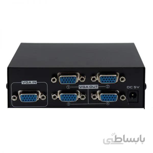 اسپلیتر Royal VGA-2004 VGA 4Port ا Royal VGA-2004 VGA 4Port Splitter