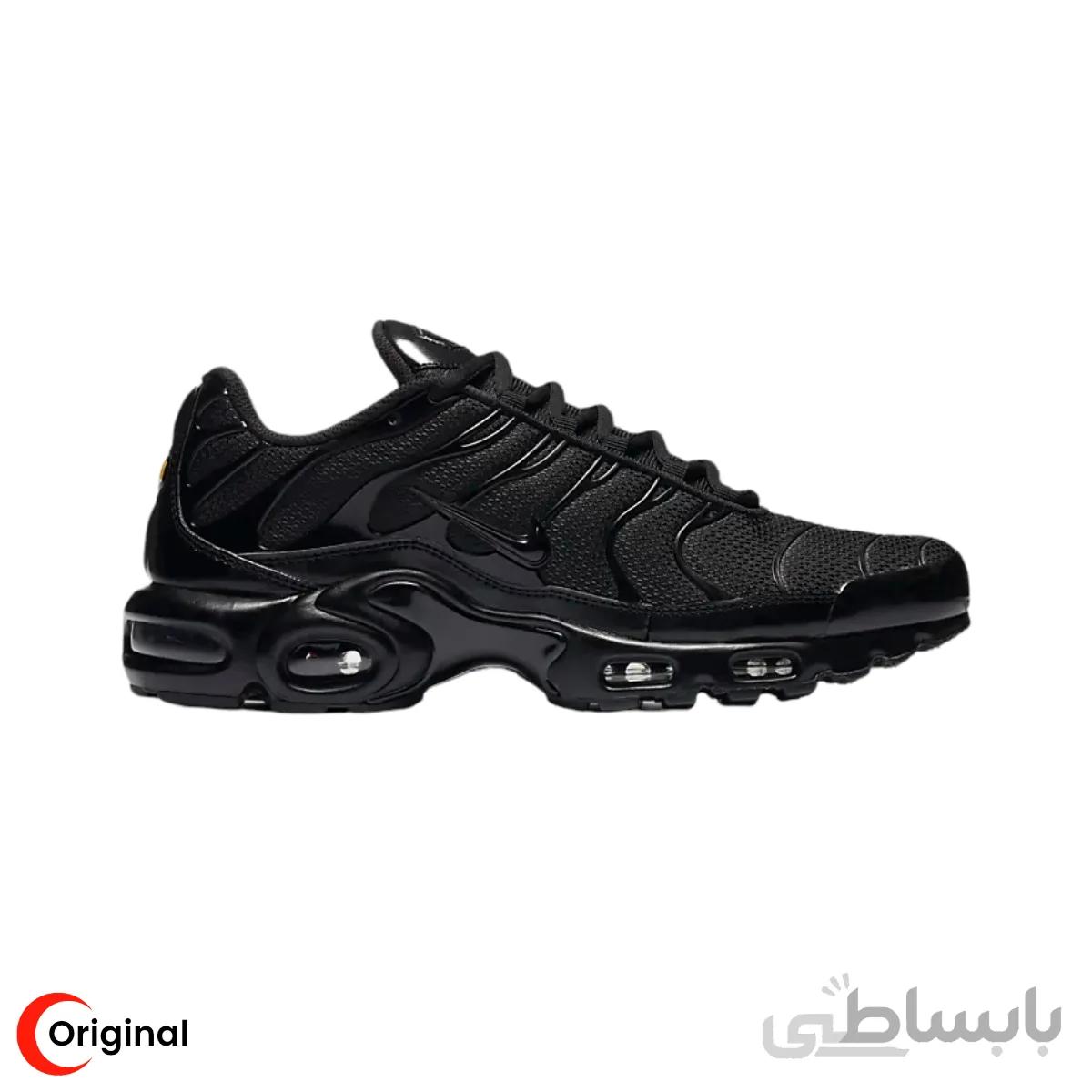کتونی اورجینال مردانه نایک ایرمکس پلاس Nike Air Max Plus Black