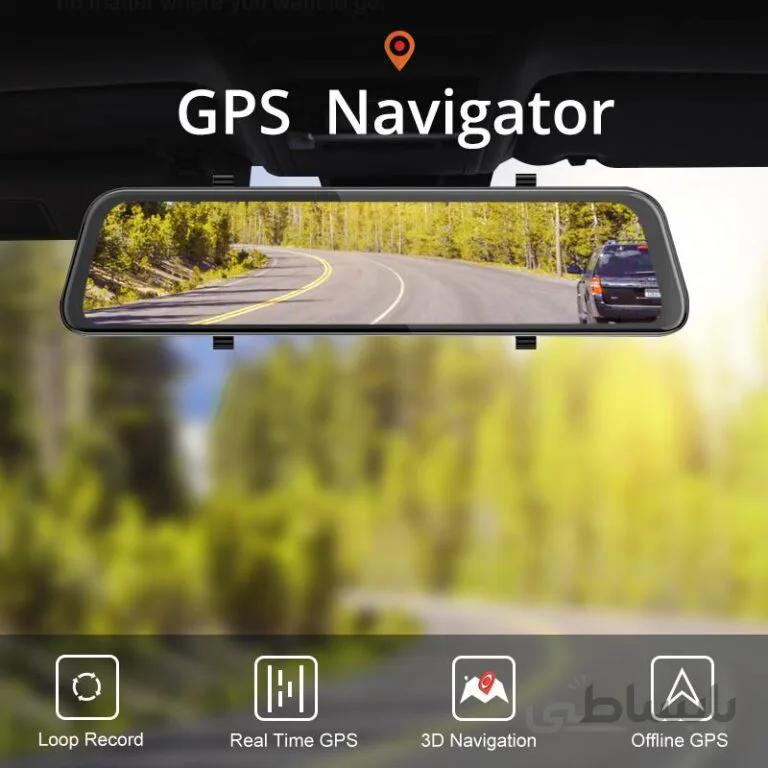 دوربین آینه ای سیمکارتخور اندروید 4G خودرو مدل v68