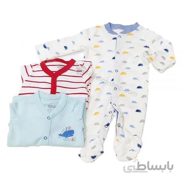 سرهمی جوراب دار سه عددی کد 03 ماماز پاپاز Mamas Papas