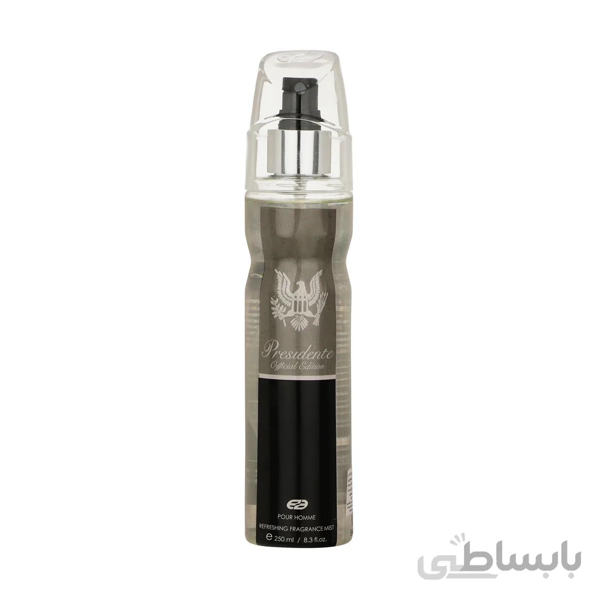 اسپری بدن مردانه امپر مدل Presidente حجم 250 میلی لیتر ا Emper Presidente Body Spalsh for Men 250ml