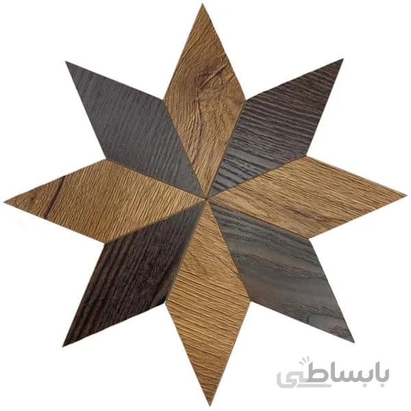 زیر قابلمه ای MDF مدل ستاره