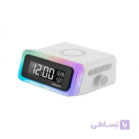 اسپیکر و شارژر وایرلس مومکس | MOMAX Digital Clock With Wireless Charger