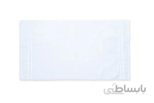 حوله دستی BMA طرح هتلی رنگ سفید