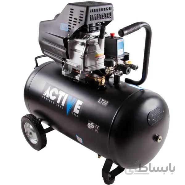 کمپرسور باد 80 لیتری اکتیو مدل AC-1080 ا Active Air Compressor Model AC-1080