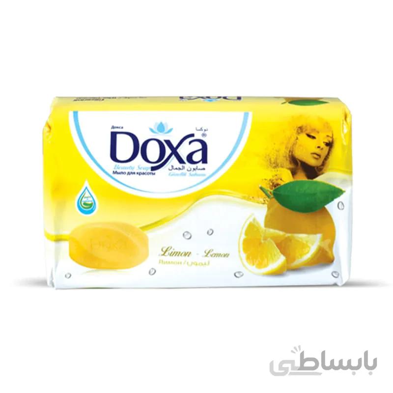 صابون دوکسا Doxa رایحه لیمویی بسته 6 عددی