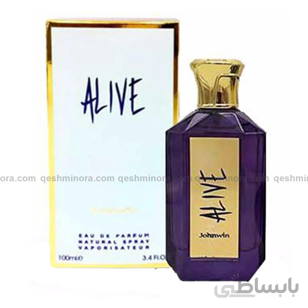 عطر ادکلن زنانه تیری ماگلر الین جانوین الایو (Johnwin Thierry Mugler Alien) حجم 100 میل ا Johnwin alive for women