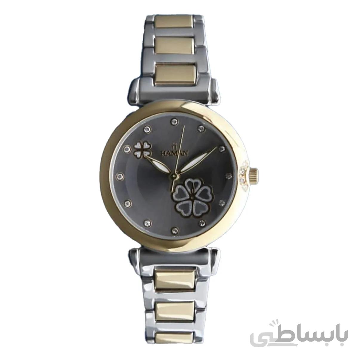 ساعت مچی زنانه هامان مدل Haman 1104-G
