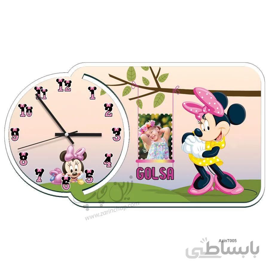 ساعت طرح میکی موس S101T005