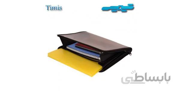 کیف سمیناری زیپی شفاف پاپکو