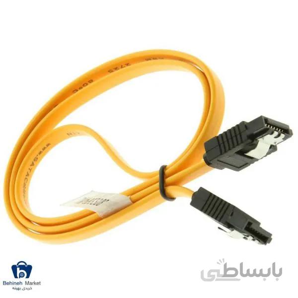 مشخصات، قیمت و خرید کابل دیتا SATA 3 قفلدار 30 سانتیمتر