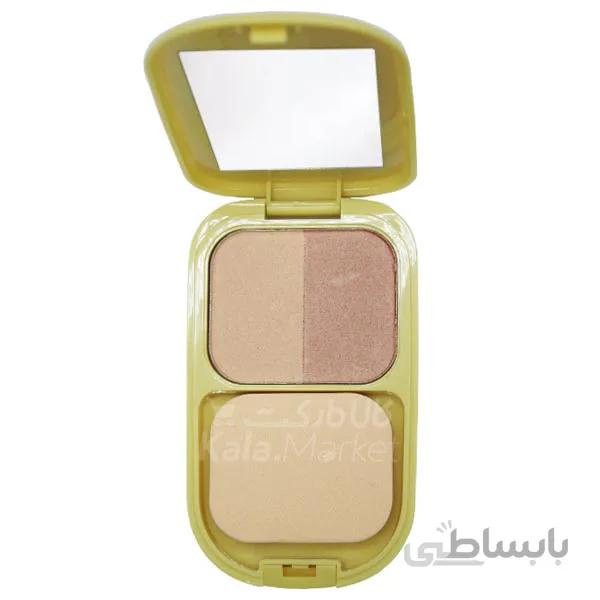 پالت هایلایتر و برنزر طرح شکلات کاریته (Karite Bronze And Glow Chocolate Highlight-Code A)