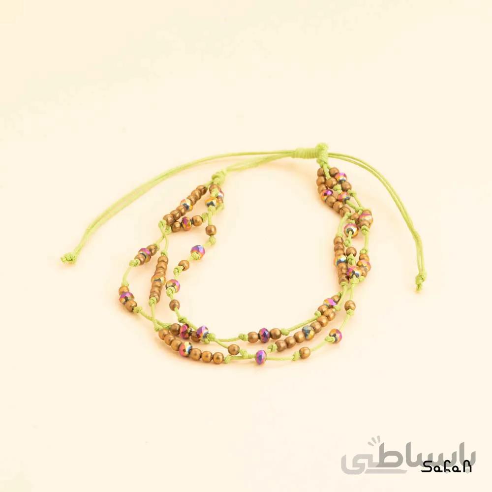خلخال برنجی بافت