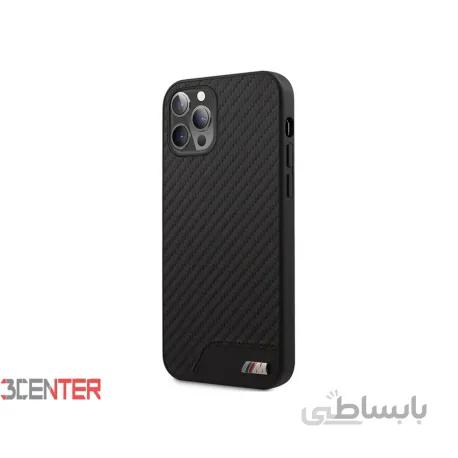 قاب کربنی آیفون 12 پرو مکس بی ام و ام CG Mobile iphone 12 Pro Max BMW Carbon Fiber Case