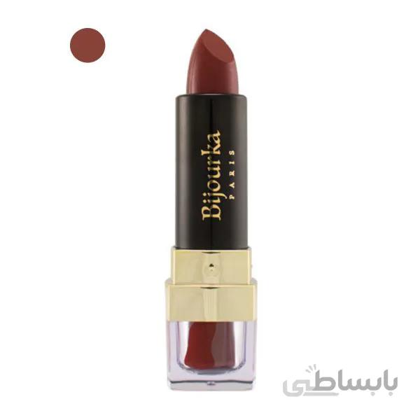 رژلب جامد مات مخملی بیجورکا مدل Long Lasting شماره 02 ا Long Lasting Matte velvet Lip Stick-Bijourka NO.02