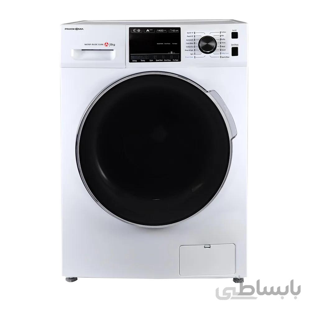 ماشین لباسشویی پاکشوما مدل PAKSHOMA TFU-84407ST ا PAKSHOMA WASHING MACHINE TFU-84407ST
