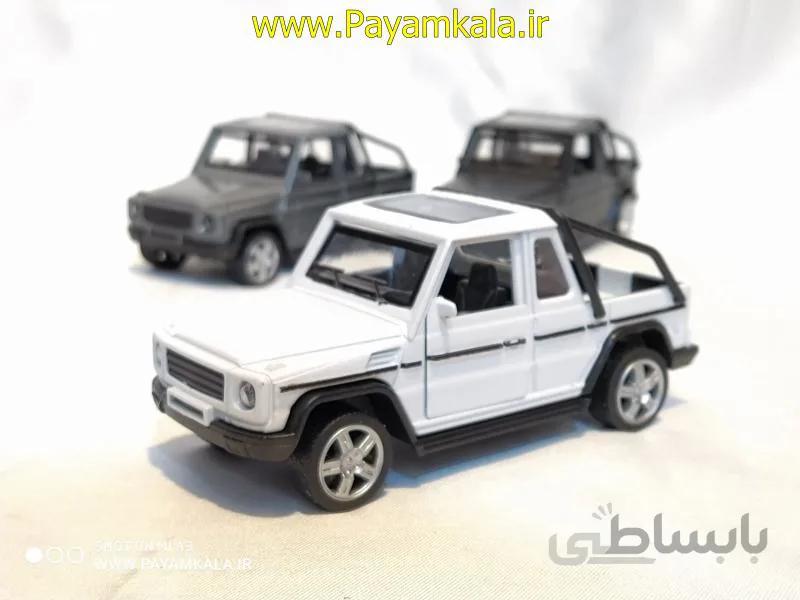 ماشین اسباب بازی جیپ بنز(QHT CAR) سفید