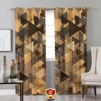 پرده پانچی طرح هندسی مدل BM-106