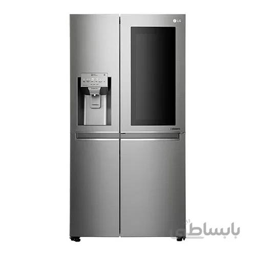 یخچال فریزر ساید بای ساید ال جی مدل X334 ا LG SIDE BY SIDE Refrigerators X334