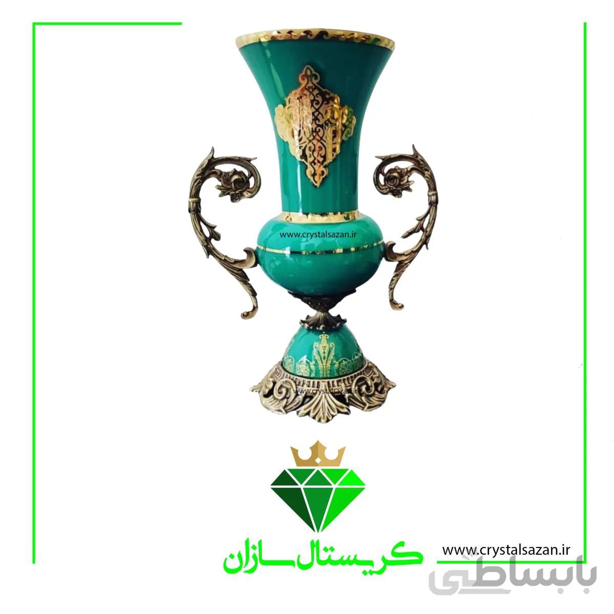 گلدان کریستال کد G1319-1 کریستال سازان