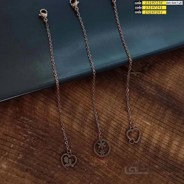 اویز ساعت استیل رزگلد کد 456284