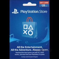 گیفت کارت 25 دلاری پلی استیشن Play Station