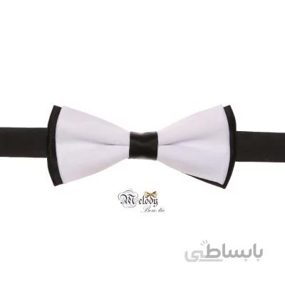 پاپیون سری نینو - بچگانه (سفید مات و سیاه)