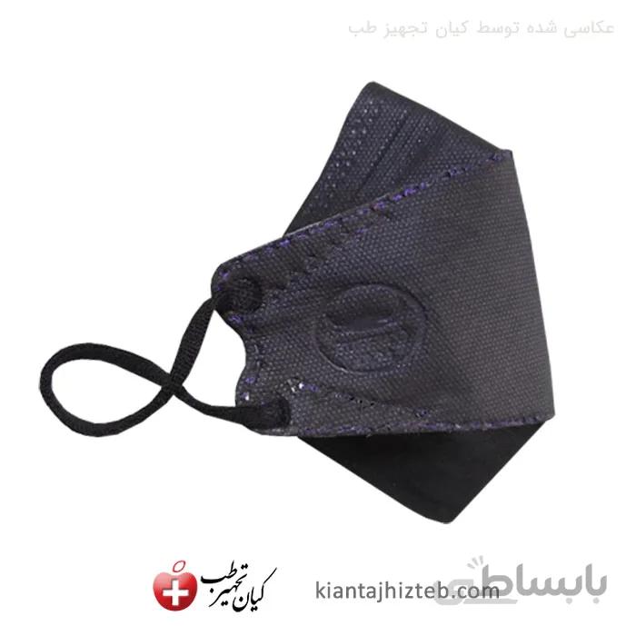 ماسک سه بعدی بوفالو 5لایه مشکی بسته 5 عددی