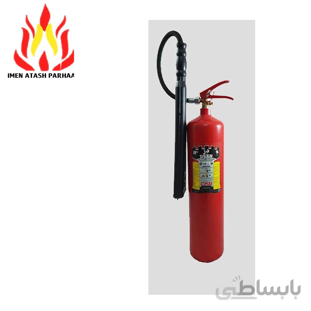 کپسول اتش نشانی 6کیلویی Co2 دژ